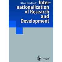 Internationalization of Research and Development [Paperback]