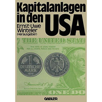 Kapitalanlagen in den USA [Paperback]