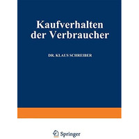 Kaufverhalten der Verbraucher [Paperback]