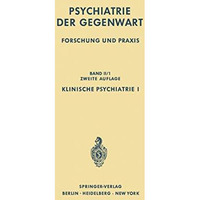 Klinische Psychiatrie I [Paperback]