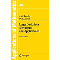 Large Deviations Techniques and Applications [Paperback]