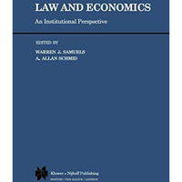 Law and Economics: An Institutional Perspective [Paperback]