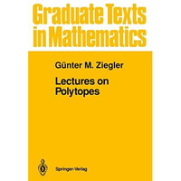 Lectures on Polytopes [Paperback]