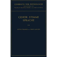 Lehrbuch der Physiologie in Zusammenh?ngenden Einzeldarstellungen: Physiologie d [Paperback]