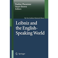 Leibniz and the English-Speaking World [Hardcover]