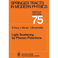 Light Scattering by Phonon-Polaritons [Paperback]