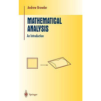 Mathematical Analysis: An Introduction [Hardcover]