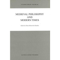 Medieval Philosophy and Modern Times [Hardcover]