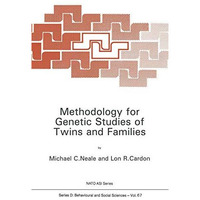 Methodology for Genetic Studies of Twins and Families [Paperback]