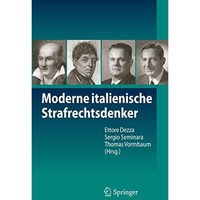 Moderne italienische Strafrechtsdenker [Paperback]