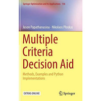 Multiple Criteria Decision Aid: Methods, Examples and Python Implementations [Hardcover]