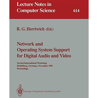 Network and Operating System Support for Digital Audio and Video: Second Interna [Paperback]