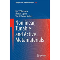 Nonlinear, Tunable and Active Metamaterials [Hardcover]