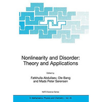 Nonlinearity and Disorder: Theory and Applications [Paperback]