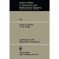 Optimization with Disjunctive Constraints [Paperback]