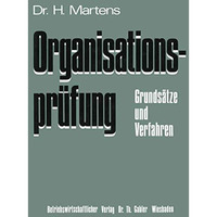 Organisationspr?fung: Grunds?tze und Verfahren [Paperback]