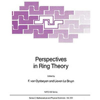 Perspectives in Ring Theory [Hardcover]