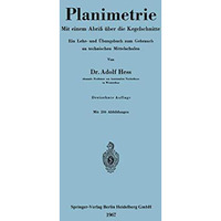 Planimetrie: Mit einem Abri? ?ber die Kegelschnitte [Paperback]