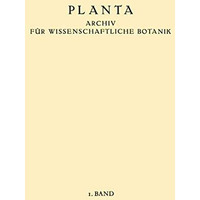 Planta: Archiv f?r Wissenschaftliche Botanik [Paperback]