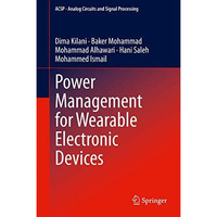 Power Management for Wearable Electronic Devices [Hardcover]