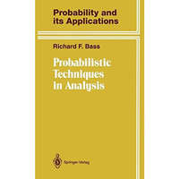 Probabilistic Techniques in Analysis [Hardcover]