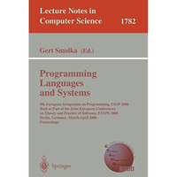 Programming Languages and Systems: 9th European Symposium on Programming, ESOP 2 [Paperback]