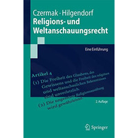 Religions- und Weltanschauungsrecht: Eine Einf?hrung [Paperback]