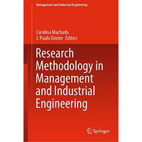 Research Methodology in Management and Industrial Engineering [Hardcover]