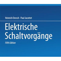 R?denberg Elektrische Schaltvorg?nge [Paperback]