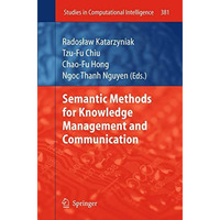 Semantic Methods for Knowledge Management and Communication [Paperback]