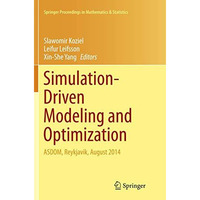 Simulation-Driven Modeling and Optimization: ASDOM, Reykjavik, August 2014 [Paperback]