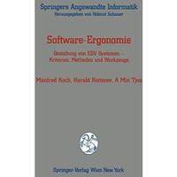 Software-Ergonomie: Gestaltung von EDV-Systemen  Kriterien, Methoden und Werkze [Paperback]