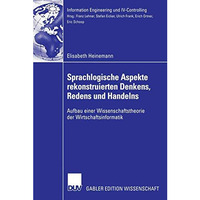 Sprachlogische Aspekte rekonstruierten Denkens, Redens und Handelns: Aufbau eine [Paperback]