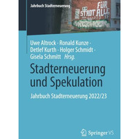 Stadterneuerung und Spekulation: Jahrbuch Stadterneuerung 2022/23 [Paperback]