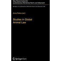 Studies in Global Animal Law [Hardcover]