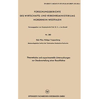 Theoretische und experimentelle Untersuchungen zur Staubverteilung einer Rauchfa [Paperback]