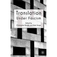 Translation Under Fascism [Hardcover]