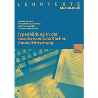 Typenbildung in der sozialwissenschaftlichen Umweltforschung [Paperback]