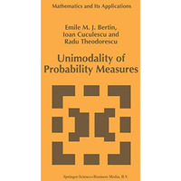 Unimodality of Probability Measures [Paperback]