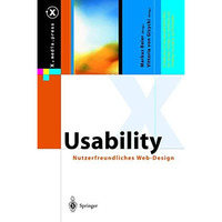 Usability: Nutzerfreundliches Web-Design [Hardcover]