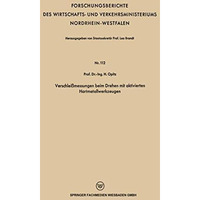 Verschlei?messungen beim Drehen mit aktivierten Hartmetallwerkzeugen [Paperback]