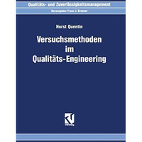 Versuchsmethoden im Qualit?ts-Engineering [Paperback]