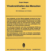 Viruskrankheiten des Menschen: unter besonderer Ber?cksichtigung der experimente [Paperback]