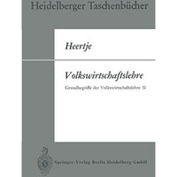 Volkswirtschaftslehre: Grundbegriffe der Volkswirtschaftslehre II [Paperback]