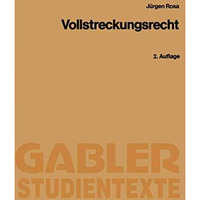 Vollstreckungsrecht [Paperback]