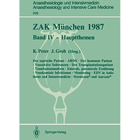 ZAK M?nchen 1987: Band IV  Hauptthemen [Paperback]