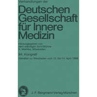 94. Kongre?: gehalten zu Wiesbaden vom 10. bis 14. April 1988 [Paperback]