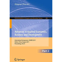 Advances in Applied Economics, Business and Development: International Symposium [Paperback]