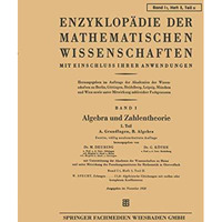 Algebra und Zahlentheorie: A. Grundlage, B. Algebra [Paperback]