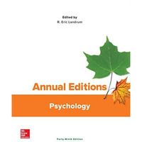 Annual Editions: Psychology [Paperback]